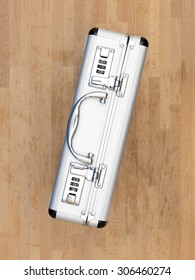 A Close Up Shot Of A Business Brief Case