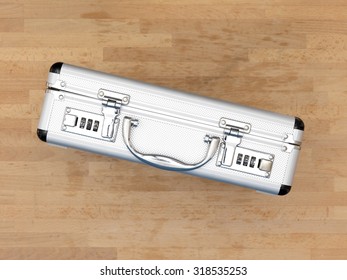 A Close Up Shot Of A Business Brief Case