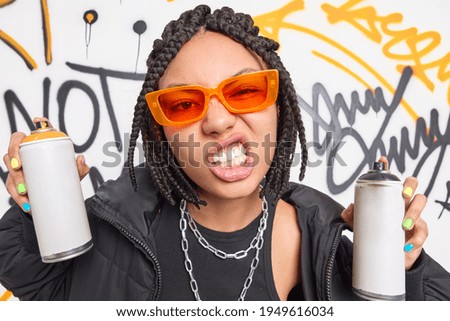 Similar – Image, Stock Photo graffiti Lifestyle Design