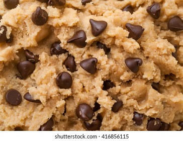 Close up shot of chocolate chip cookie dough. - Powered by Shutterstock
