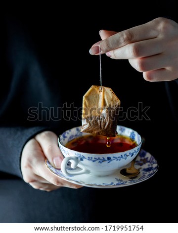 Similar – Image, Stock Photo holiday roast Food