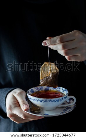 Similar – Image, Stock Photo holiday roast Food