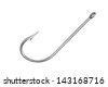fish hook isolated