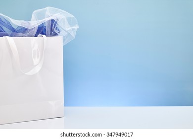 A Close Up Shot Of A Gift Bag