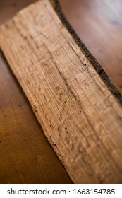 Close up shot of a piece of firewood. - Shutterstock ID 1663154785