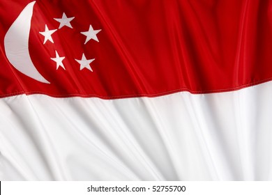 Singapore Flag Wavy Images Stock Photos Vectors Shutterstock