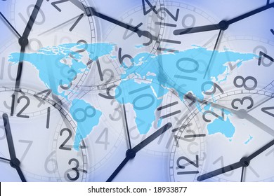 10,770 World map clocks Images, Stock Photos & Vectors | Shutterstock