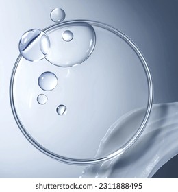 Close up of skin care cream liquid essence utensils - Powered by Shutterstock