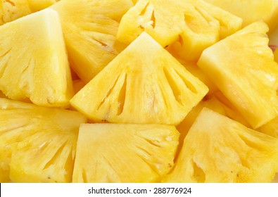 Close up slice pineapple background texture. - Powered by Shutterstock