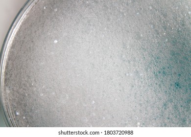 Close up of soap bubbles background