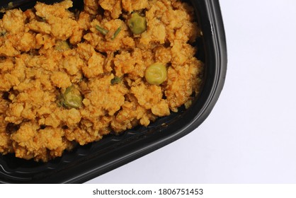 Close Up Of Soya Matar Bhurji