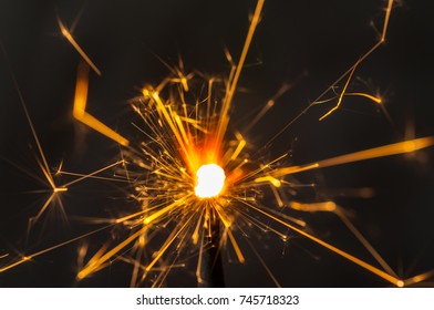 Close up of a sparkler