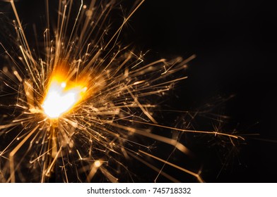 Close up of a sparkler