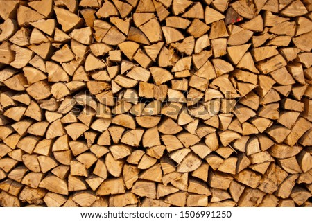 Similar – Image, Stock Photo Woodstock Firewood