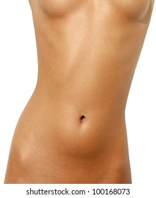 Close Up  Stomach Of Woman, Closeup Background