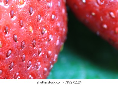 Close up strawberries