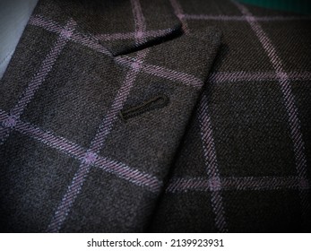 Close Up Of Suit Detail