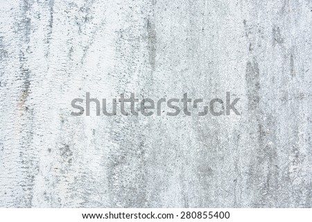close up surface detail of old rough white plaster wall texture, stained grunge concrete finishing background or backdrop for architecture design element and interior material decoration concepts