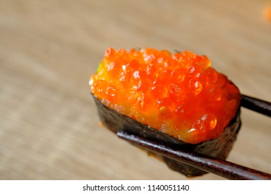 Close up of sushi