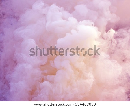 close up swirling pink and white smoke background