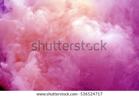 close up swirling pink and white smoke background