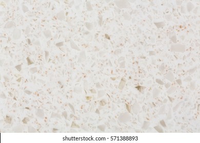 Close Up Of Synthetic Quartz Stone Texture. High Resolution Photo.