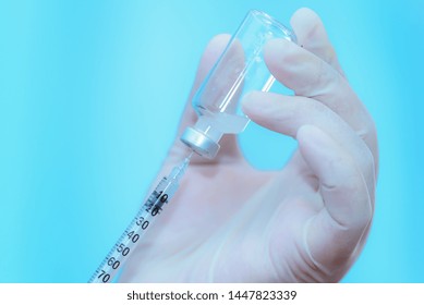 Omicron Covid19 Vaccine Test Man Withdrawing Stock Photo 1812059125 ...