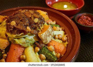 مطبخ مغربي... Close-tajine-vegetables-topic-morocco-260nw-1913418445