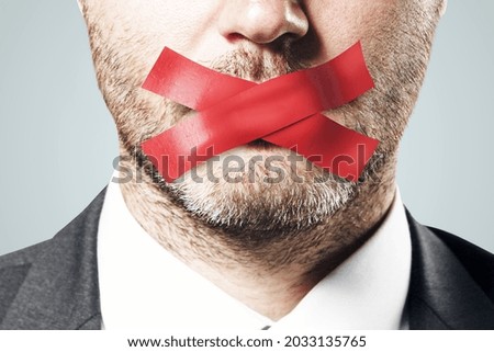 Similar – Image, Stock Photo mouth