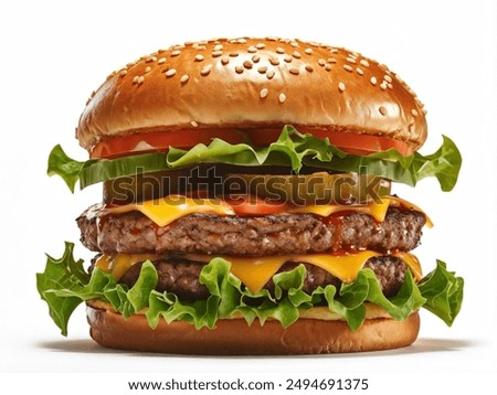 Similar – Image, Stock Photo French fries in a glass key on a red table