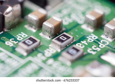 close up technology macro industry