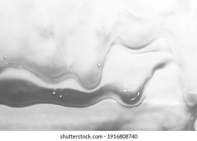 Close Up Of Thick Liquid Texture