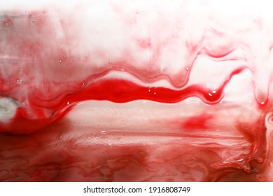 Close Up Of Thick Liquid Texture