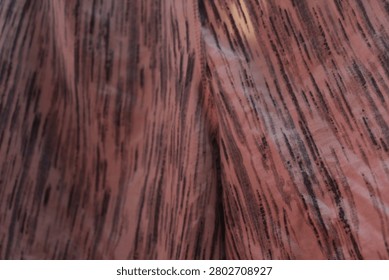 Close Up Thin Fabric Texture with Soft Light Pink Stripes Minimal Textile Background Design