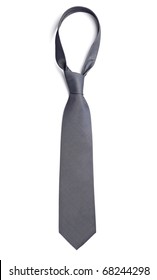 close up of a tie on white background with clipping path