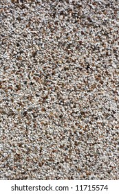 A close up of tiny rocks.
