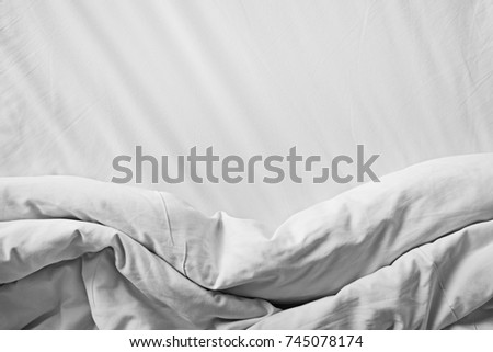 Similar – Foto Bild sehnsucht Bett Frau