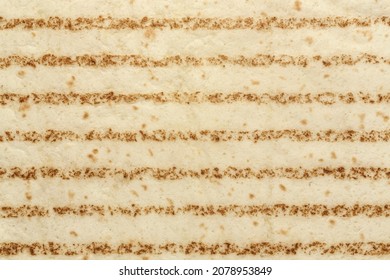 Close Up Of Tortilla Texture For Backgrounds