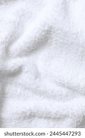 Close up of towel texture for background