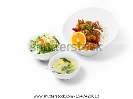 Image, Stock Photo Asian style Chicken