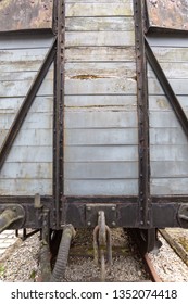 Close up of trains 