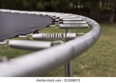 Close Up Of Trampoline