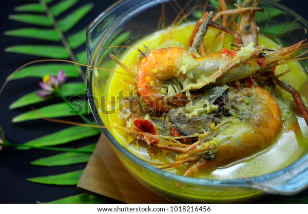 Close Udang Galah Giant Fresh Water Stock Photo Edit Now 1018216456