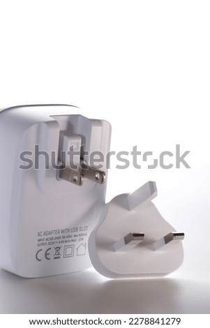 Close up of Universal Power Adapter with USB