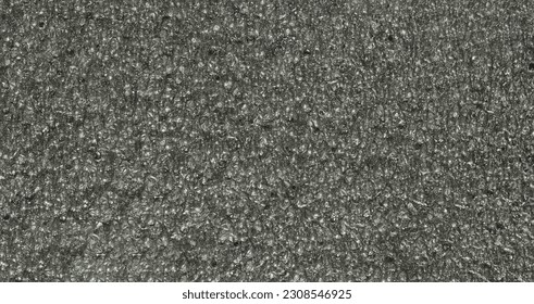 close up, background, texture, large long horizontal banner. surface structure black expanded polyethylene, EPE, padding cushioning material for packages. full depth of field. high resolution photo - Shutterstock ID 2308546925