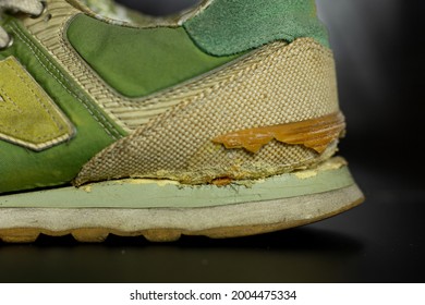 Close Old Worn Out Rubber Shoes Stock Photo 2004475334 | Shutterstock