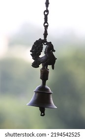 Close Up View Of A Brass Bell