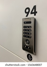 Close Up View Of Digital Locker.