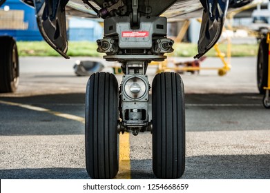 Close Up View Of Landing Gear