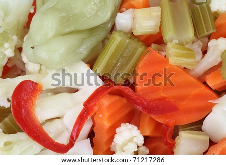 Similar – Image, Stock Photo Pickled oranges Food